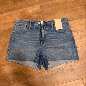 Madewell Perfect Blue Jean Shorts
